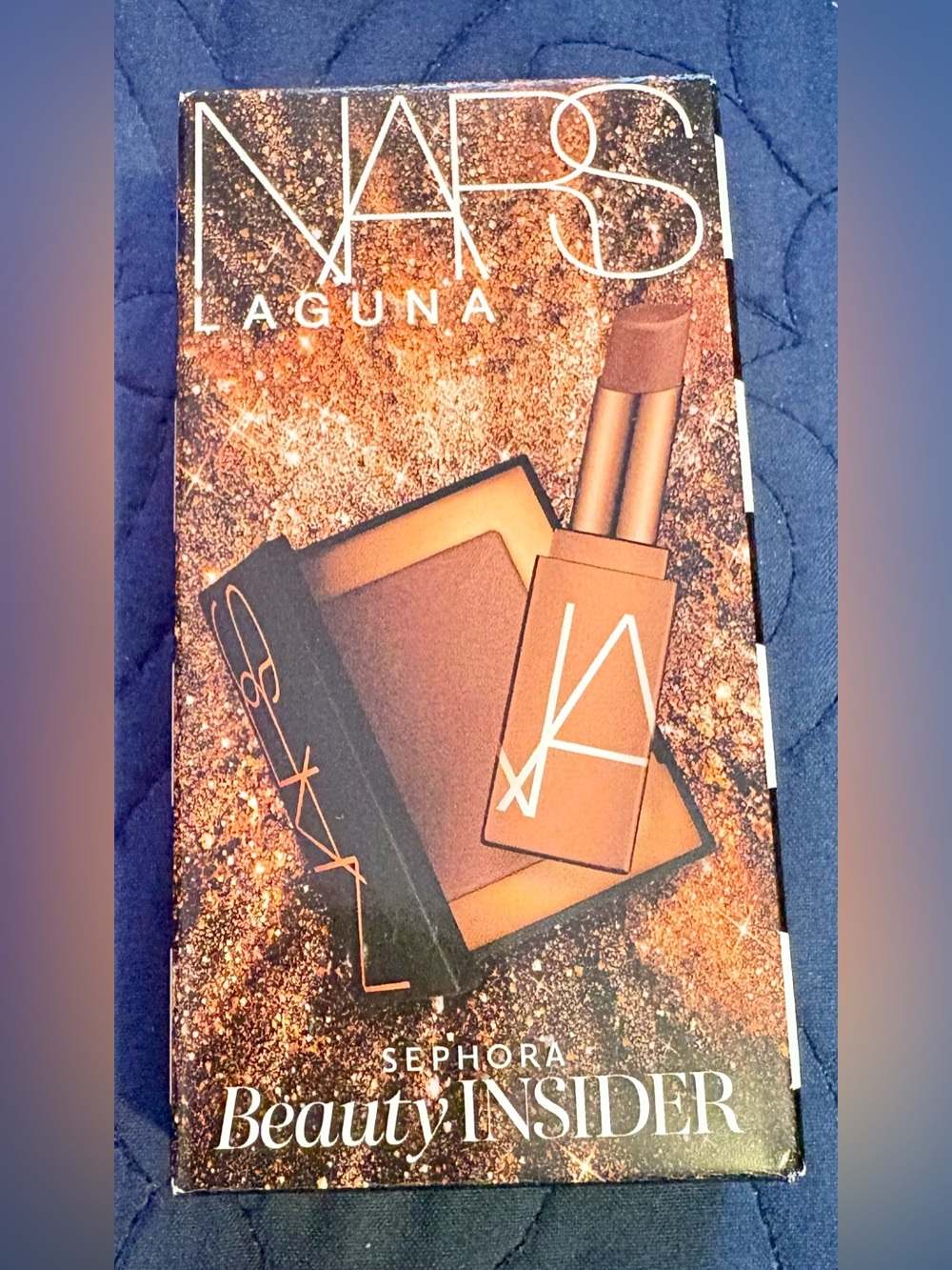 NARS Laguna Bronzer & Lipstick Duo - Bronze and Gold Accents